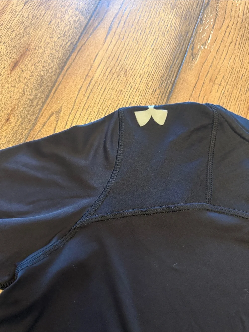 Under Armour Combine Black Short Sleeve Performance Tee for Kids